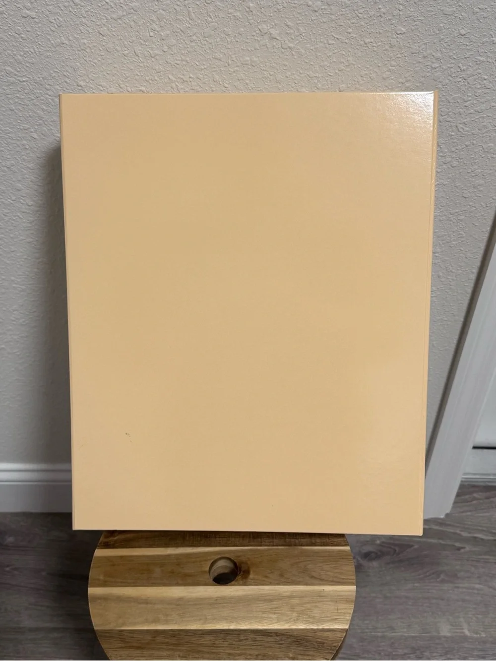 HAY Large Colour Storage Box Vanilla Neutral Magnetic Cardboard Minimalist Organ
